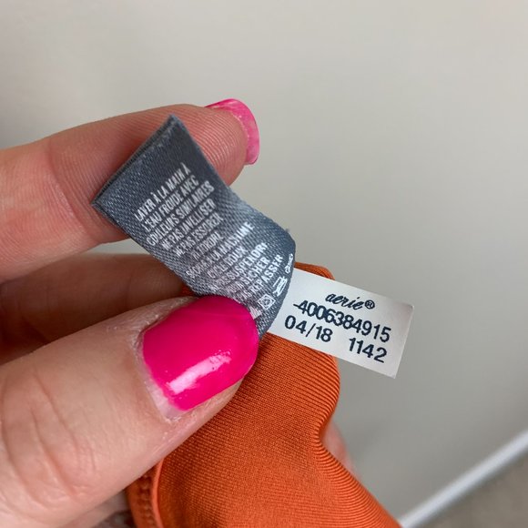 Aerie One Piece Cut Out Halter Swimsuit Size Large - Picture 6 of 8